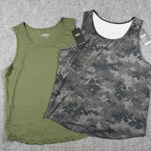 Barbell Apparel Tank Mens XXL Bundle Lot Of 2 Ultralight Phantom NEW
